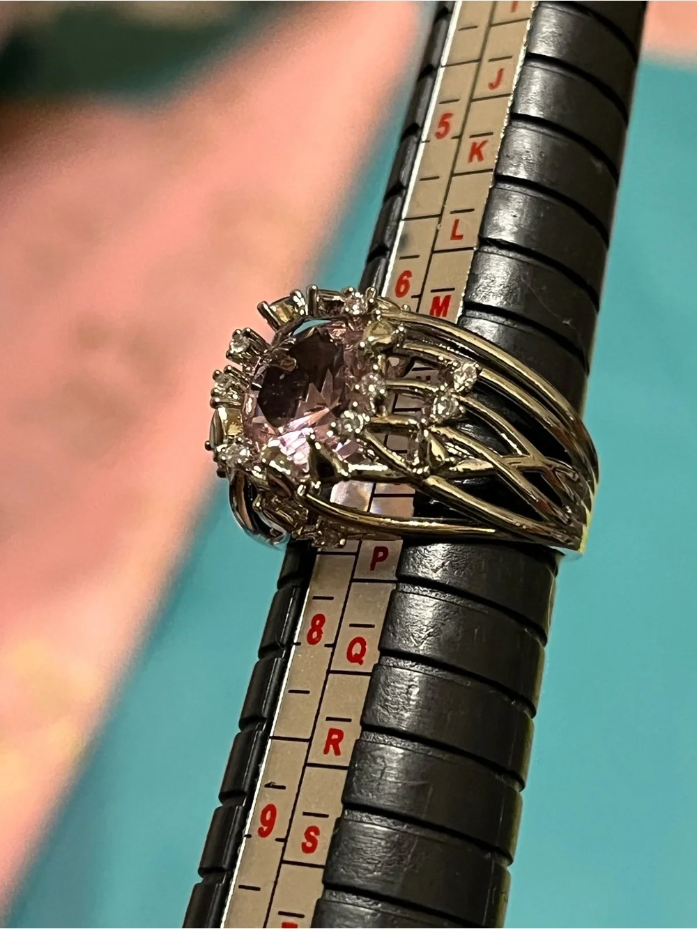 Pink Cocktail Ring
